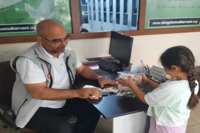 Minikler Gazze için yürek ısıttı