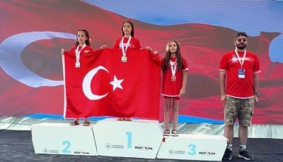 Modern pentatlon sporcusu Avrupa üçüncüsü oldu