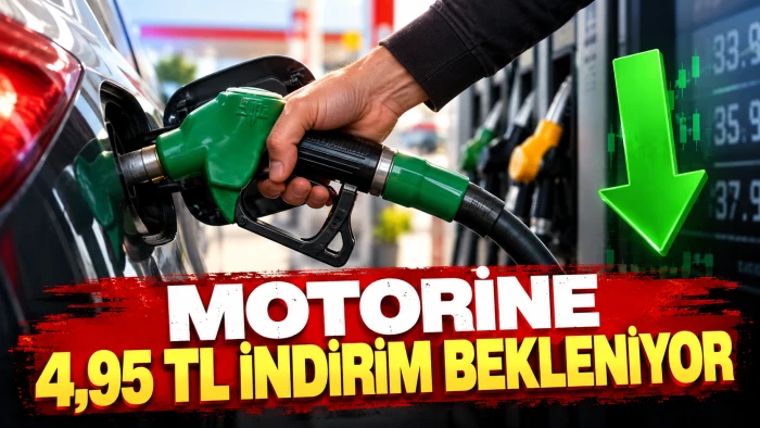Motorine 4,95 TL indirim bekleniyor