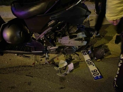 Mudanya’da alkollü sürücü dehşeti: Motosiklete çarpıp kaçtı