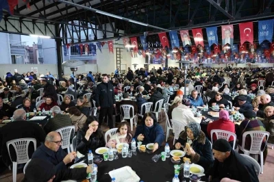 Mudanya&rsquo;da g&ouml;n&uuml;ller bir oldu sofralar bereketle doldu