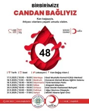 Muğla B&uuml;y&uuml;kşehir Belediyesi&rsquo;nden Kızılay&rsquo;a kan bağışı desteği