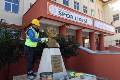 Muğla B&uuml;y&uuml;kşehir&rsquo;den okullara ara tatil bakımı