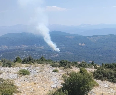 Muğla&rsquo;da orman yangını