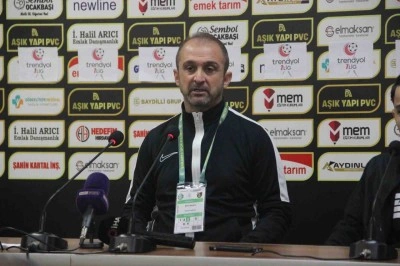 Murat Karakoç: "Maçın başından sonuna kadar üstün olan taraf bizdik"