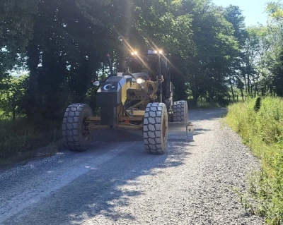 Musababa k&ouml;y&uuml;nde yol &ccedil;alışmaları s&uuml;r&uuml;yor