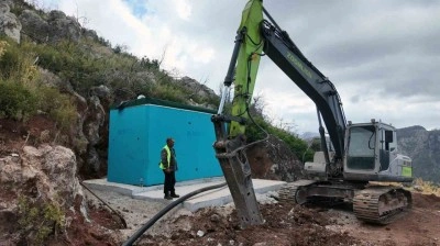 MUSKİ, Orhaniye&rsquo;nin 10 yıllık tuzlu su sorununu &ccedil;&ouml;z&uuml;yor