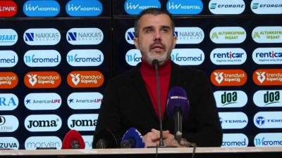 Mustafa Alper Avcı: "Oyuncularımızın hakkı bugün galibiyetti"