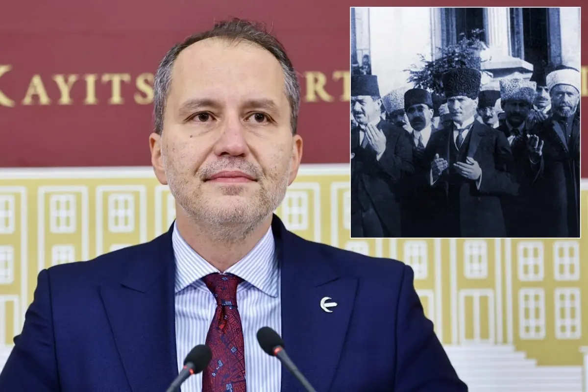 Mustafa Kemal Atatürk'ü anan Fatih Erbakan'ın paylaşımına tepki var