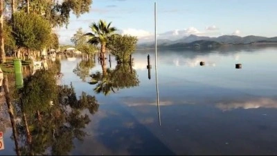 Nam Nam ve Yuvarlak &Ccedil;ayı&rsquo;nın taşıdığı sular K&ouml;yceğiz G&ouml;l&uuml;&rsquo;n&uuml; taşırdı