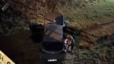 Navigasyon yanlış yolu g&ouml;sterdi, dereye u&ccedil;tular