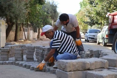 Altyapı sonrası deforme olan yolları yenileniyor