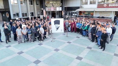 Nazilli&rsquo;de 750 personel Atat&uuml;rk portresi yaptı