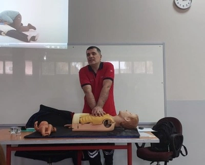 Nazilli’de üniversite öğrencilerine "İlk Yardım ve Afet Öncesi Hazırlık" eğitimi