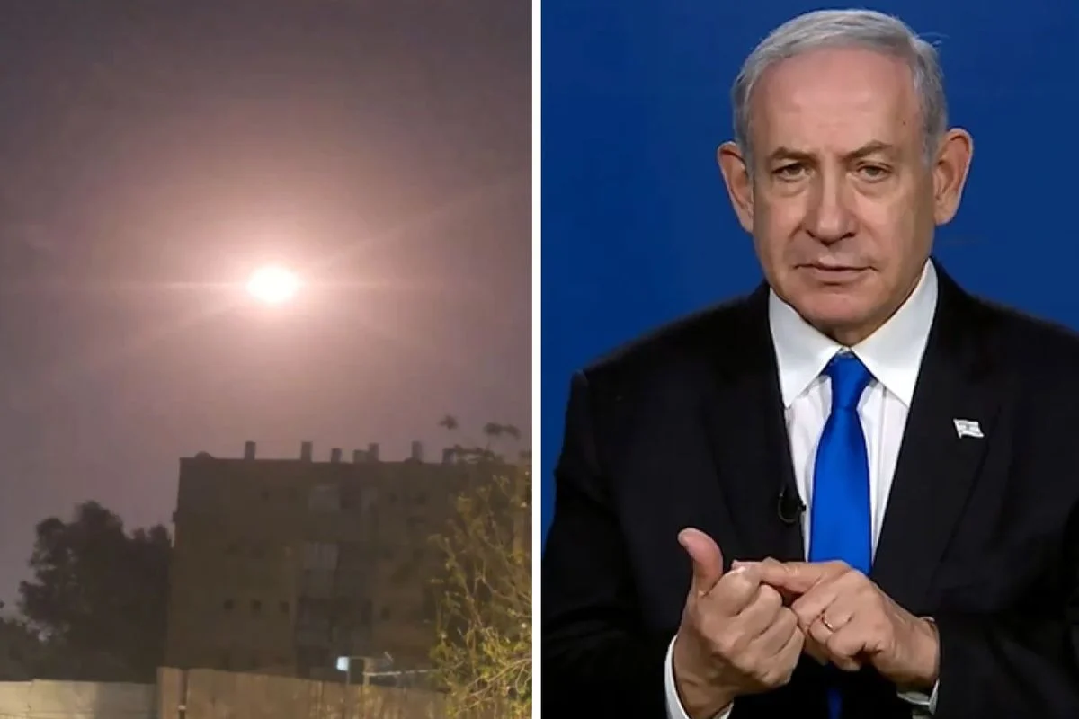 Netanyahu konuşurken İran&rsquo;dan F&uuml;ze Yanıtı Geldi