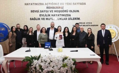 Nikahı kıyılacak çifte Başkan Aydın’dan ’Sevgililer Günü’ sürprizi