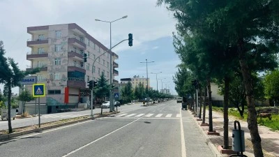 O ilçeye trafik ışığı geldi ama ışıklar yanmıyor