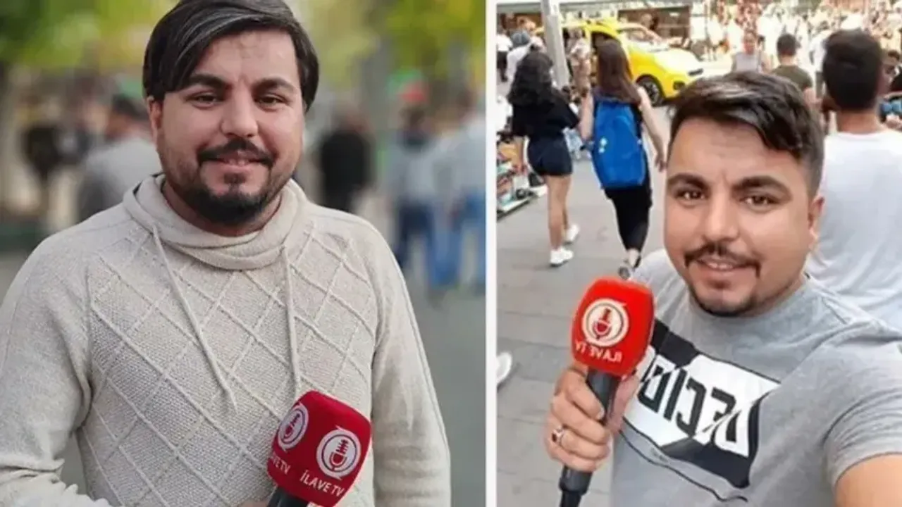 O muhabir gözaltına alındı