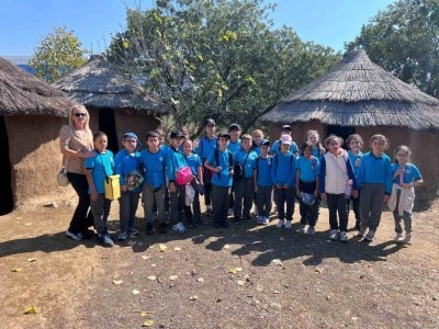 &Ouml;ğrenciler, Arkeopark&rsquo;ta arkeolojiyi tanıyor