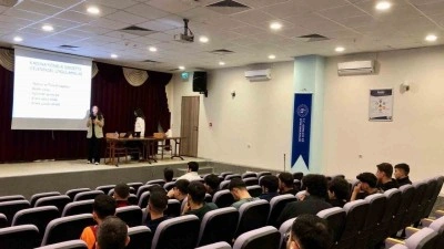 &Ouml;ğrenciler kadına y&ouml;nelik şiddet konusunda bilgilendirildi