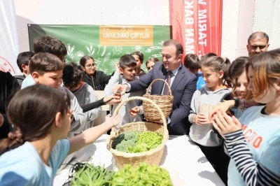‘Okuldaki çiftlik’ proje uygulaması devam ediyor