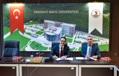 OM&Uuml; ile Aziz Atik Fen Lisesi arasında iş birliği protokol&uuml;