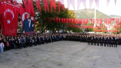 Ordu&rsquo;da 10 Kasım t&ouml;reni