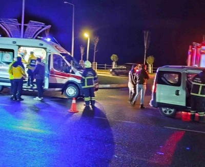 Ordu’da iki araç çarpıştı: 2 yaralı