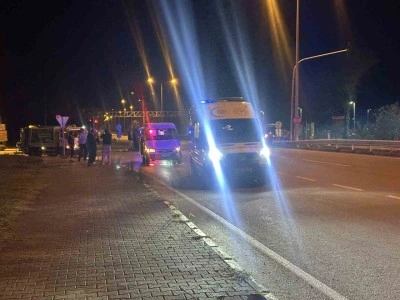 Ordu’da minibüs ile hafif ticari araç çarpıştı: 1 yaralı