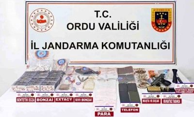 Ordu’da uyuşturucu operasyonunda 5 kişi tutuklandı