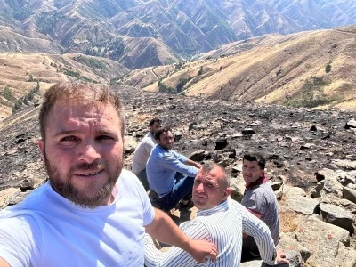 Orman Yangını Vatandaşların Mücadelesiyle Kontrol Altına Alındı