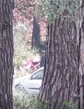 Ormanlık alanda kadını darbeden şüpheli yakalandı