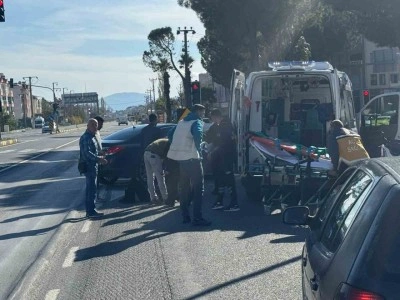Ortaca&rsquo;da trafik kazası: 1 yaralı