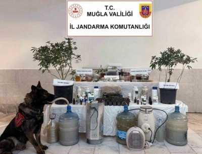 Ortaca’da uyuşturucu üretim düzeneği ele geçirildi
