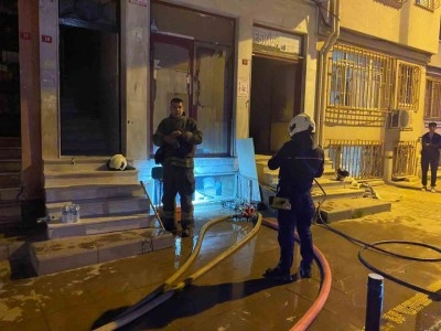 Ortak&ouml;y&rsquo;de korkutan yangın