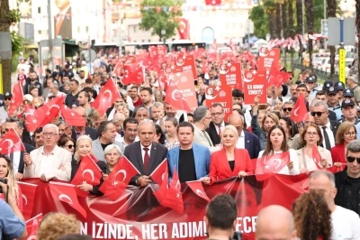 25 bin gen&ccedil; 19 Mayıs coşkusunda buluştu