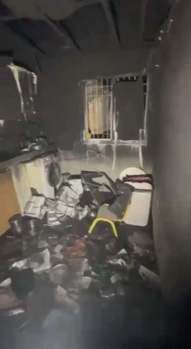 M&uuml;stakil evde &ccedil;ıkan yangın s&ouml;nd&uuml;r&uuml;ld&uuml;