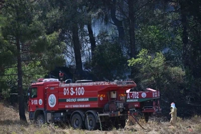 Osmaniye&rsquo;de orman yangını kontrol altına alındı, soğutma &ccedil;alışmaları s&uuml;r&uuml;yor
