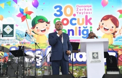 Osmaniye Zorkun &Ccedil;ocuk Şenliği coşkuyla sona erdi