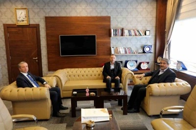 Patnos Belediye Başkanı Taşkın’dan Milli Eğitim Müdürü Kökrek’e ziyaret
