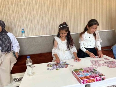 Patnos’ta ailesinin desteğine ihtiyaç duyan çocuklara moral etkinliği