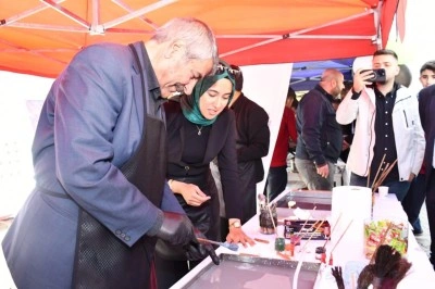 Patnos’ta &quot;Bir Okul Bin Nefes Gazze&quot; dediler