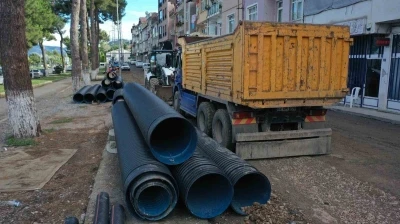 Perşembe&rsquo;de 3 bin 500 metrelik yağmur suyu hattı yapılıyor