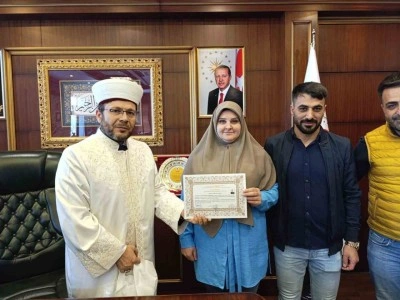 Polonyalı gelin, Bing&ouml;l&rsquo;de m&uuml;sl&uuml;man oldu