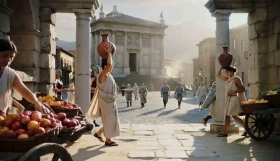 Pompeiopolis Antik Kenti&rsquo;nde 2 bin yıllık tarih yapay zekayla canlandı