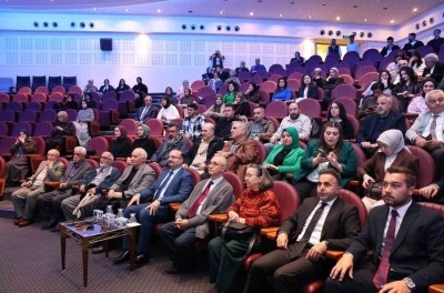 Prof. Dr. Orhan Okay belgeselinin ilk g&ouml;sterimi Atat&uuml;rk &Uuml;niversitesinde ger&ccedil;ekleşti