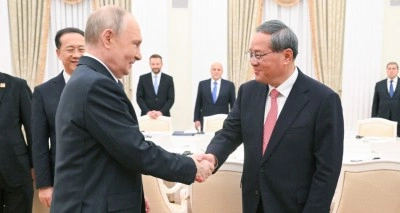 Putin, &Ccedil;in Başbakanı Li ile bir araya geldi
