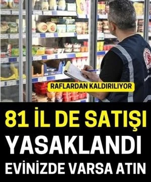 Raflardan Kaldırılıyor 