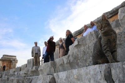 Rekt&ouml;r &Ouml;zkan: " Myra&rsquo;da 2009 yılından bu yana yapılan &ccedil;alışmalar gurur verici"