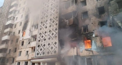 Rusya'dan Ukrayna'ya 470 İHA ve 48 f&uuml;zeli saldırı: 10 &ouml;l&uuml;